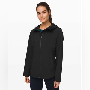 NWT Lululemon Break A Trail Jacket (Black / Size 8)